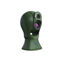 자이로 안정화 자동 PTZ 추적 열 카메라